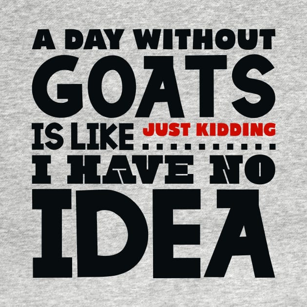 A day without goats is like by colorsplash